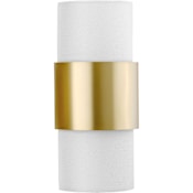 Progress Lighting Silva 2 Light 17" Tall Wall Sconce Brushed Bronze
