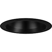 Progress Lighting 6" Baffle Recessed Trim Black