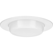 Progress Lighting 6" Recessed Trim Satin White