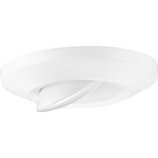 Progress Lighting Intrinsic 8" Wide LED Flush Mount Ceiling Fixture Satin White