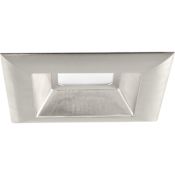 Progress Lighting 6" LED Square Retrofit Recessed Trim with Diffused Polycarbonate Lens Brushed Nickel