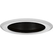 Progress Lighting 5" Baffle Recessed Trim Black