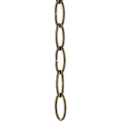 Progress Lighting 48" 9 Gauge Accessory Chain Aged Bronze