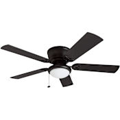 Prominence Home Benton 52" 5 Blade Indoor Ceiling Fan Matte Black