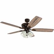 Prominence Home Marston 52" 5 Blade Indoor Ceiling Fan Oil Rubbed Bronze
