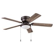 Prominence Home West Hill 52" 5 Blade Indoor LED Ceiling Fan Sienna