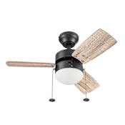 Prominence Home Rawling 30" 3 Blade Indoor LED Ceiling Fan Bronze