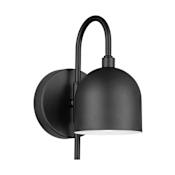 Prominence Home Battery Operated Sconces 9" Tall LED Wall Sconce Matte Black