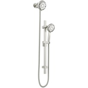 Pulse Retreat 1.8 GPM Multifunction Shower Head with Handshower Brushed Nickel
