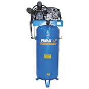 PumaAir 6.5 HP 60 Gal 135 Max PSI Single-Stage Stationary Electric (208, 230 Volt) Reciprocating Air Compressor N/A