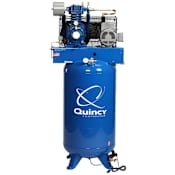 Quincy Compressor 5 HP 80 Gal 175 Max PSI QP MAX Two-Stage Stationary Electric (460 Volt 3 Phase) Reciprocating Air Compressor with Vertical Tank N/A