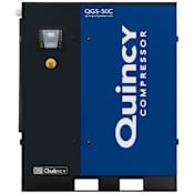 Quincy Compressor 50 HP 125 Max PSI Stationary Electric (230, 460 Volt 3 Phase) Rotary Air Compressor N/A