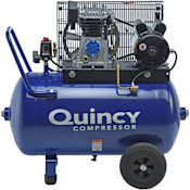 Quincy Compressor 2 HP 24 Gal 135 Max PSI Single-Stage Portable Electric (115 Volt) Reciprocating Air Compressor N/A