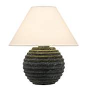 Quoizel Alessandro 12" Tall Vase Table Lamp Matte Black