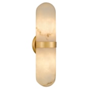 Quoizel Bree 2 Light 18" Tall Wall Sconce Brushed Gold