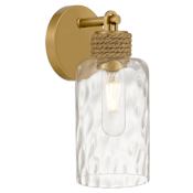 Quoizel Baltic 12" Tall Wall Sconce Brushed Gold