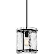 Quoizel 9" Wide Mini Pendant Earth Black