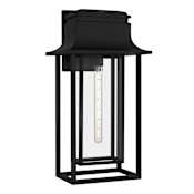 Quoizel Garner 24" Tall Outdoor Wall Sconce Matte Black