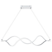 Quoizel Bleecker 39" Wide LED Abstract Chandelier Polished Chrome