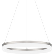 Quoizel Cohen 24" Wide LED Suspension Pendant Brushed Nickel