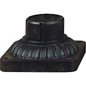 Quoizel 6" Square Pier Mount Base Imperial Bronze