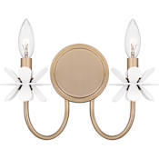 Quoizel Remy 2 Light 9" Tall Wall Sconce Bronze Gold