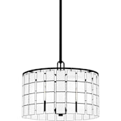 Quoizel 3 Light 14" Wide Multi Light Pendant Matte Black