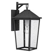 Quoizel Stoneleigh 20" Tall Outdoor Wall Sconce Mottled Black
