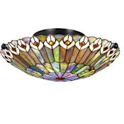 Quoizel Watkins 2 Light 17" Wide Semi-Flush Bowl Ceiling Fixture Vintage Bronze