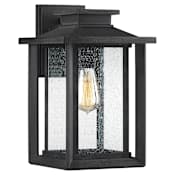 Quoizel Wakefield 14" Tall Outdoor Wall Sconce Earth Black