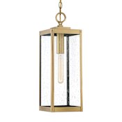 Quoizel Westover 7" Wide Mini Pendant Antique Brass