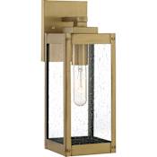 Quoizel Westover 14" Tall Outdoor Wall Sconce Antique Brass