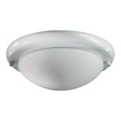 Quorum International Single Light Dome Fan Light Kit White