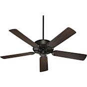 Quorum International All-Weather Allure 52" 5 Blade Indoor / Outdoor Ceiling Fan Oiled Bronze