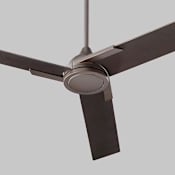 Quorum International Coda 56" 3 Blade Indoor Ceiling Fan Oiled Bronze