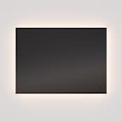 Quorum International Galaxy 36"W x 24"H Rectangular Flat Frameless Wall Mounted Bathroom Mirror with LED Lighting N/A