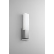 Quorum International Vega 16" Tall LED Bathroom Sconce Satin Nickel