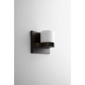 Quorum International Olio 6" Tall LED Bathroom Sconce Oiled Bronze