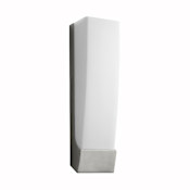 Quorum International Apollo 16" Tall LED Wall Sconce Satin Nickel