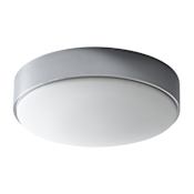 Quorum International Journey 2 Light 14" Wide LED Flush Mount Bowl Ceiling Fixture with Glass Shade Polished Chrome