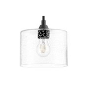 Quorum International Dakota 8" Wide Mini Pendant Noir