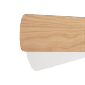 Quorum International Set of 5 Reversible Blades for 42" Fan Maple / Studio White