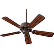 Quorum International Estate 42" 5 Blade Indoor Ceiling Fan Oiled Bronze