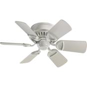 Quorum International Indoor Ceiling Fan from the Medallion 30 Collection Studio White