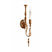 Quorum International Salento Single Light 22" Tall Wall Sconce French Umber