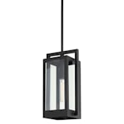 Quorum International Marco 10" Wide Mini Pendant Textured Black