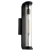 Quorum International Vitro 19" Tall Outdoor Wall Sconce Noir