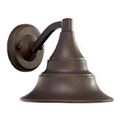Quorum International Sombra 1 Light Outdoor Wall Sconce Oiled Bronze