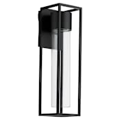 Quorum International Delgado 20" Tall LED Outdoor Wall Sconce Matte Black