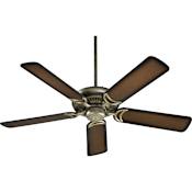Quorum International Venture 52" 5 Blade Indoor Ceiling Fan Antique Flemish